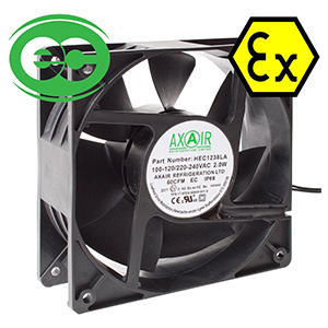 EC Compact Axial Fans for Commercial Refrigeration